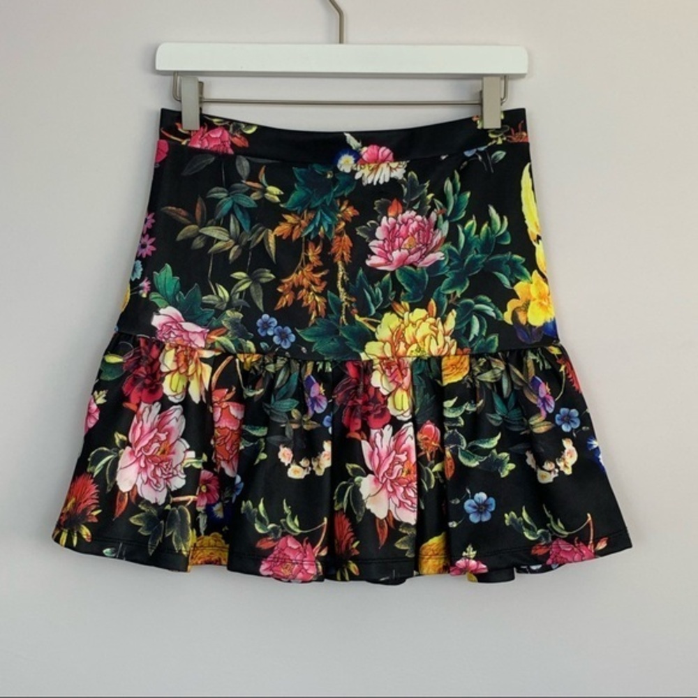 Re:named Floral Mini Skirt (M10)